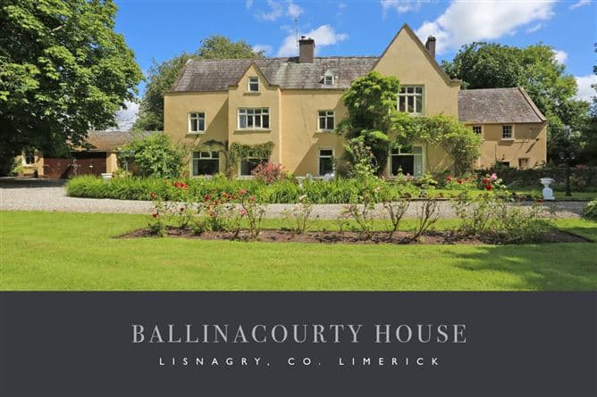 Ballynacourty House, Ballynacourty, Castleconnell, County Limerick