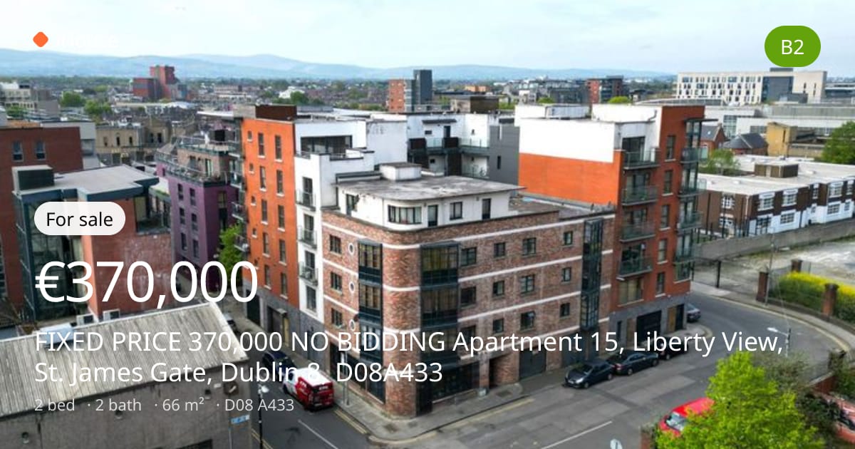 For sale: €370,000 — FIXED PRICE 370,000 NO BIDDING Apartment 15 ...